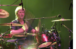 David Lauser on drums.